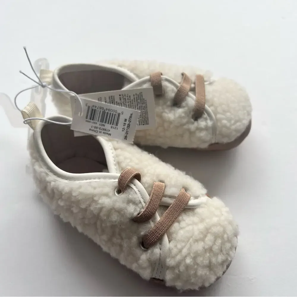 Old Navy Baby Crib Walker Cloud Shoes  Sz 12-18 NWT